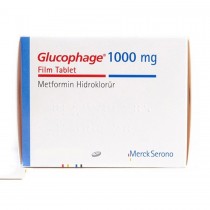 Glucophage 1000mg 100 Tablets