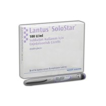 Lantus Solostar 100U/3ml 5 Pen Box