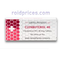 Swiss Pharma Clenbuterol 40mcg 100 Tablets